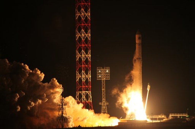 On Nov. 9, 2011,  the Zenit-2SB rocket with the Phobos-Ground probe blasted off from its launch pad at the Cosmodrome Baikonur, Kazakhstan. 